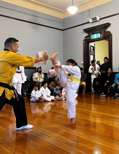 Gurkhas Taekwondo Practice